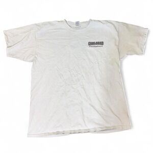 Carlsbad Firefighters Local 3730 Graphic T-Shirt, White, Size XL